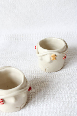 vénus decorada de Natal || copo espresso