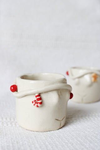 vénus decorada de Natal || copo espresso